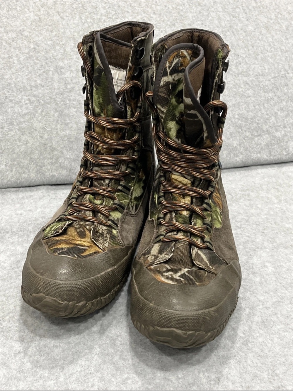 Guide Gear Men's Boots Mossy Oak Insulated Waterproof Boots Size 8 Scent Masking